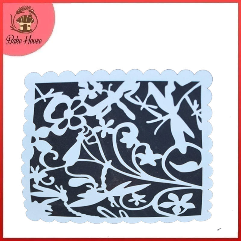 Cake Stencil Size (3) (Design 2)