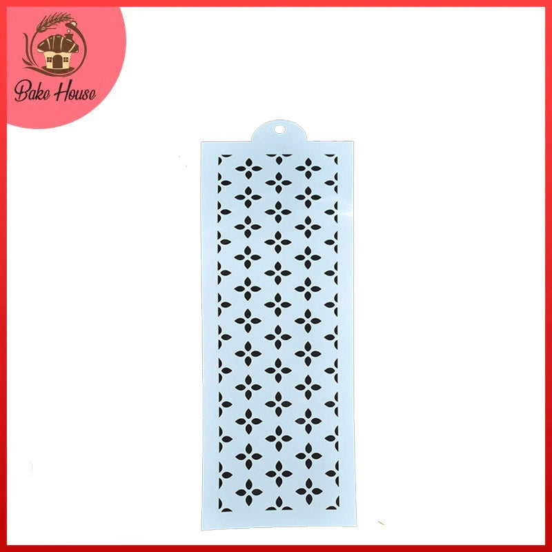 Cake Stencil Size (4) (Design 3)