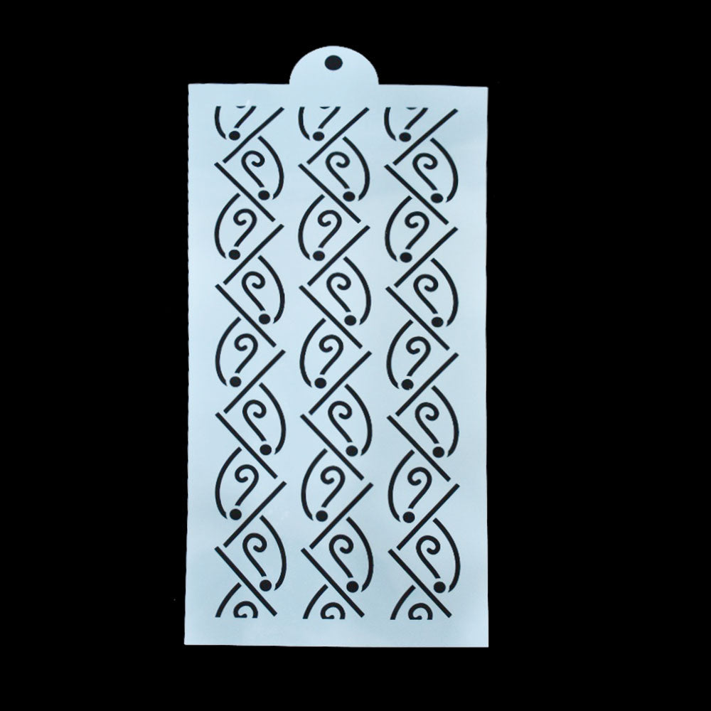 Cake Stencil Size (7) (Design 3)