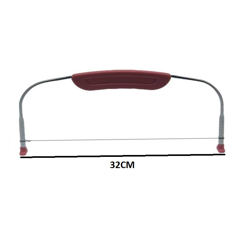 Cake Wire Leveler Slicer Steel Plastic Handle