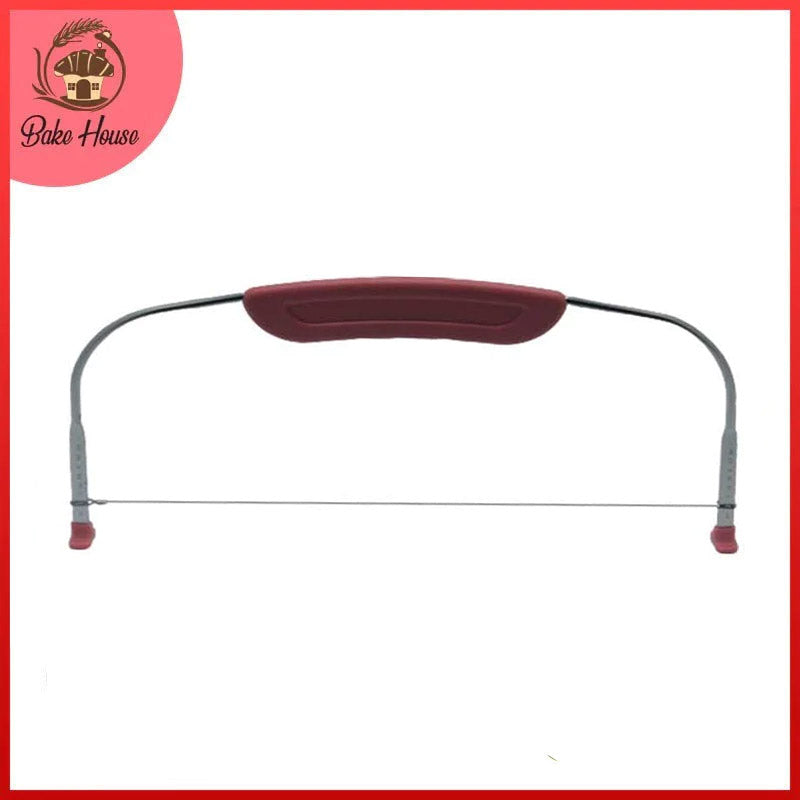 Cake Wire Leveler Slicer Steel Plastic Handle