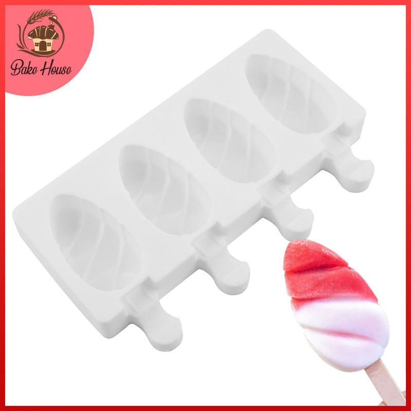 Cakesicles & Popsicles Mold Silicone 4 Cavity