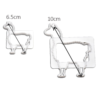 Camel Fondant & Cookie Cutter 2Pcs Set Plastic