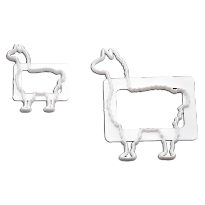Camel Fondant & Cookie Cutter 2Pcs Set Plastic