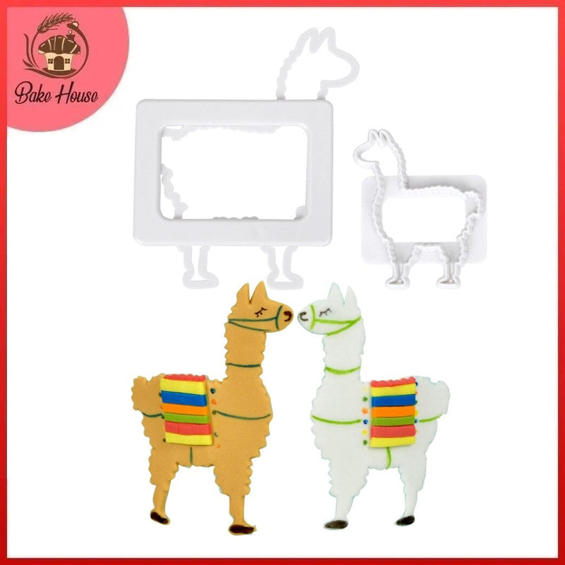 Camel Fondant & Cookie Cutter 2Pcs Set Plastic