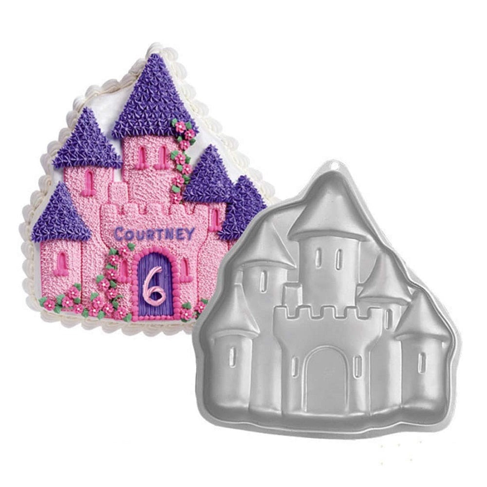 Castle Aluminum Cake Baking Mold