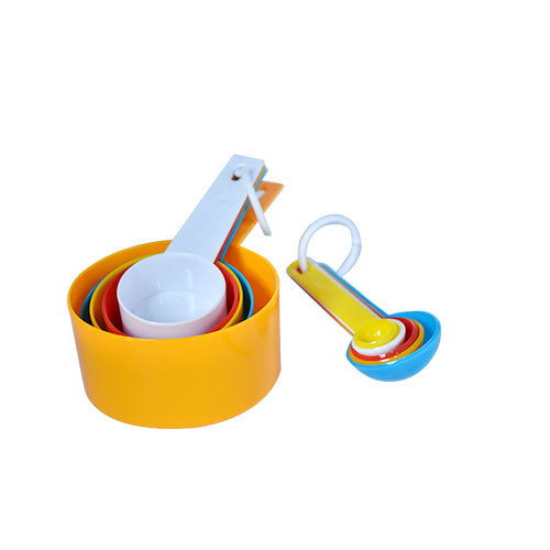 Colorful Measuring Spoon Plastic 10Pcs Set