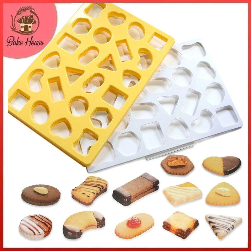 Cookie Cutting Sheet Plastic 24 Designs