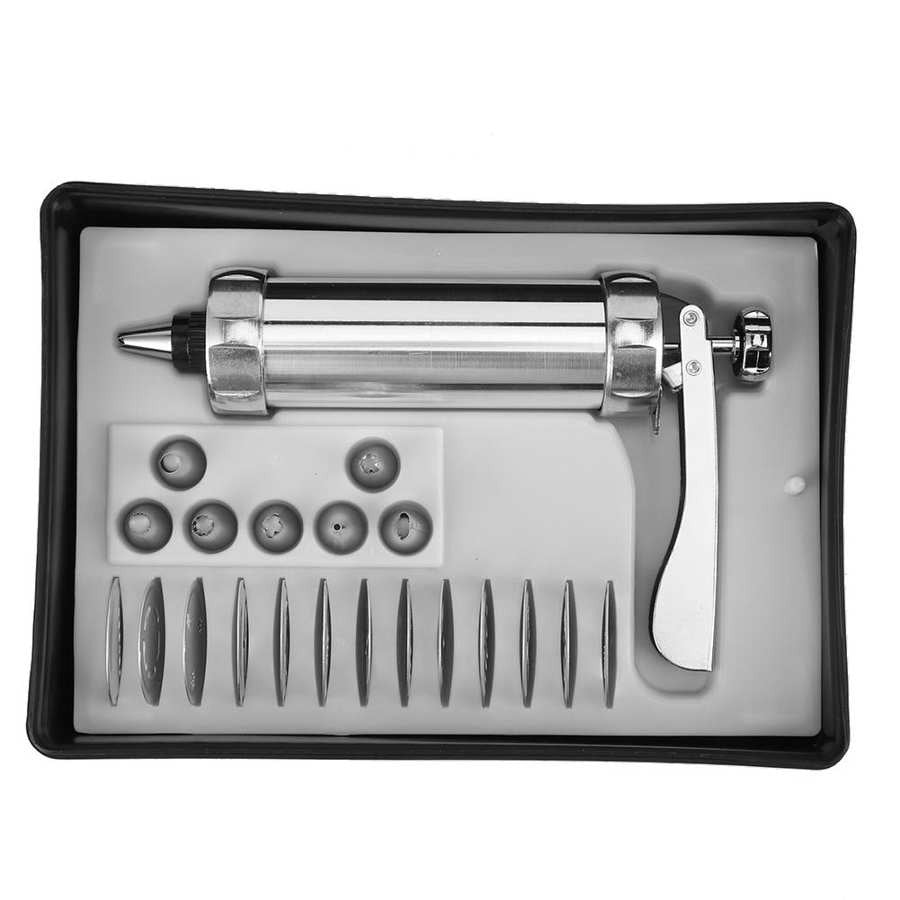Cookie Press & Icing Complete Set Stainless Steel