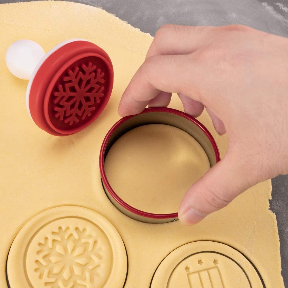 Cookie Stamp 6 Piece Set Different Designs