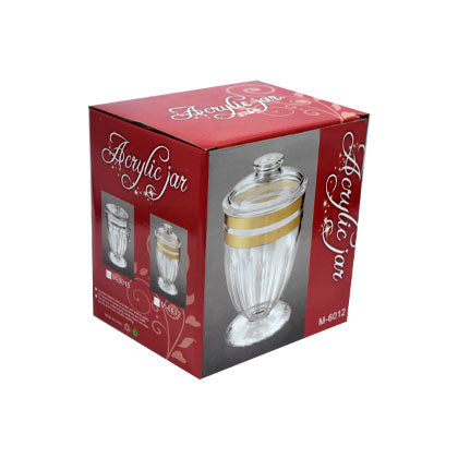 Copper Color Acrylic Kitchen Jar Medium