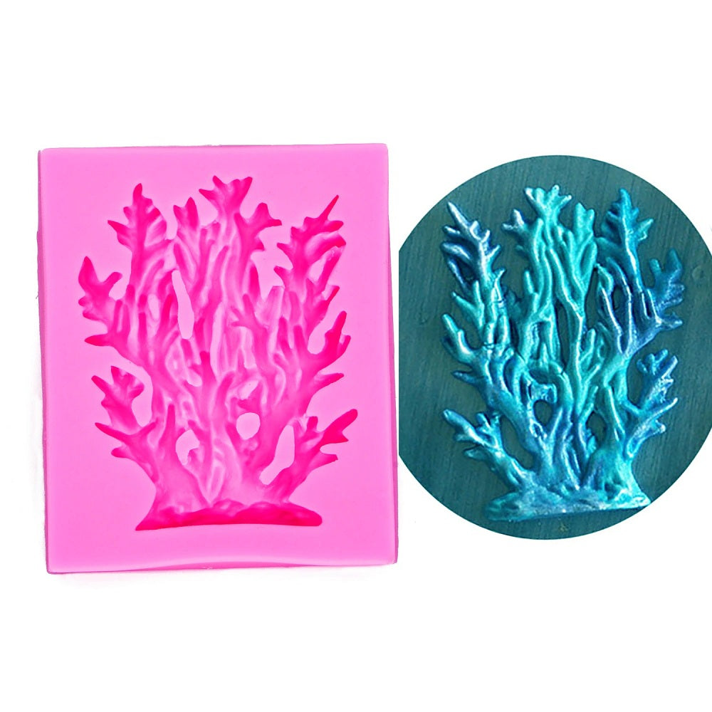 Coral Shape Silicone Fondant Mold