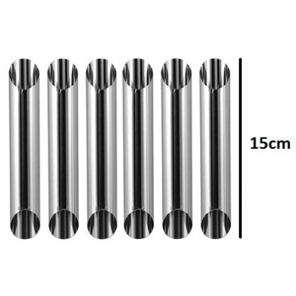 Croissant Making Tube Stainless Steel 6Pcs Set