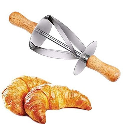 Croissant Roller Cutter Stainless Steel