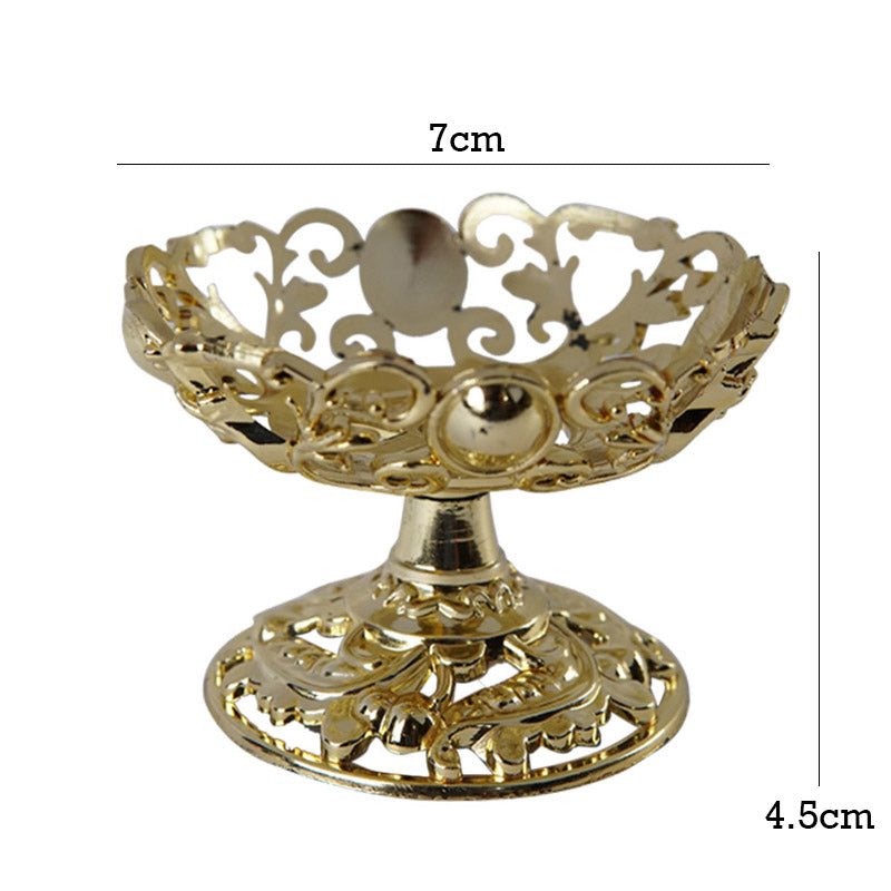 Cupcake Plastic Stand Golden (Design 1)