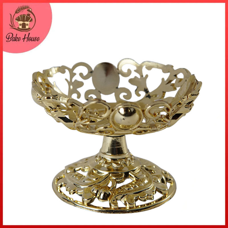 Cupcake Plastic Stand Golden (Design 1)