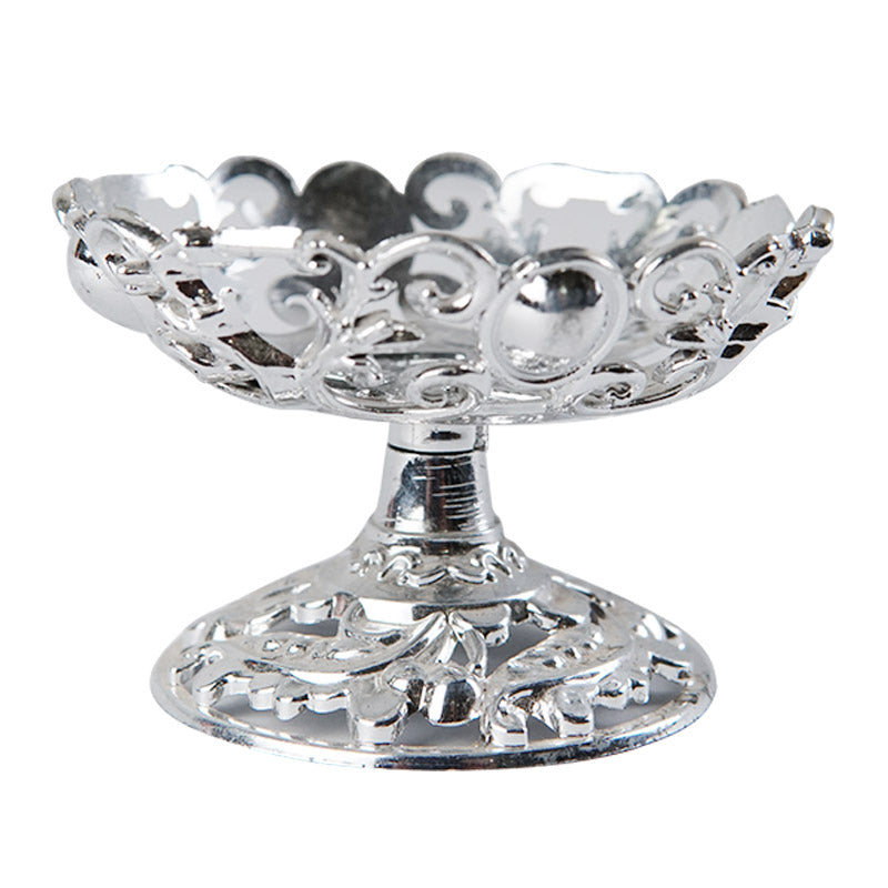 Cupcake Plastic Stand Silver (Design 1)