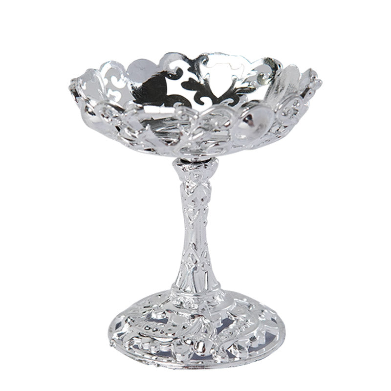 Cupcake Plastic Stand Silver (Design 3)