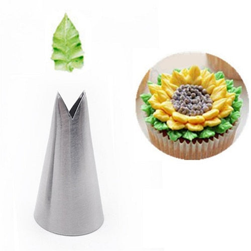 D352 Large Leaf Icing Nozzle Stainless Steel