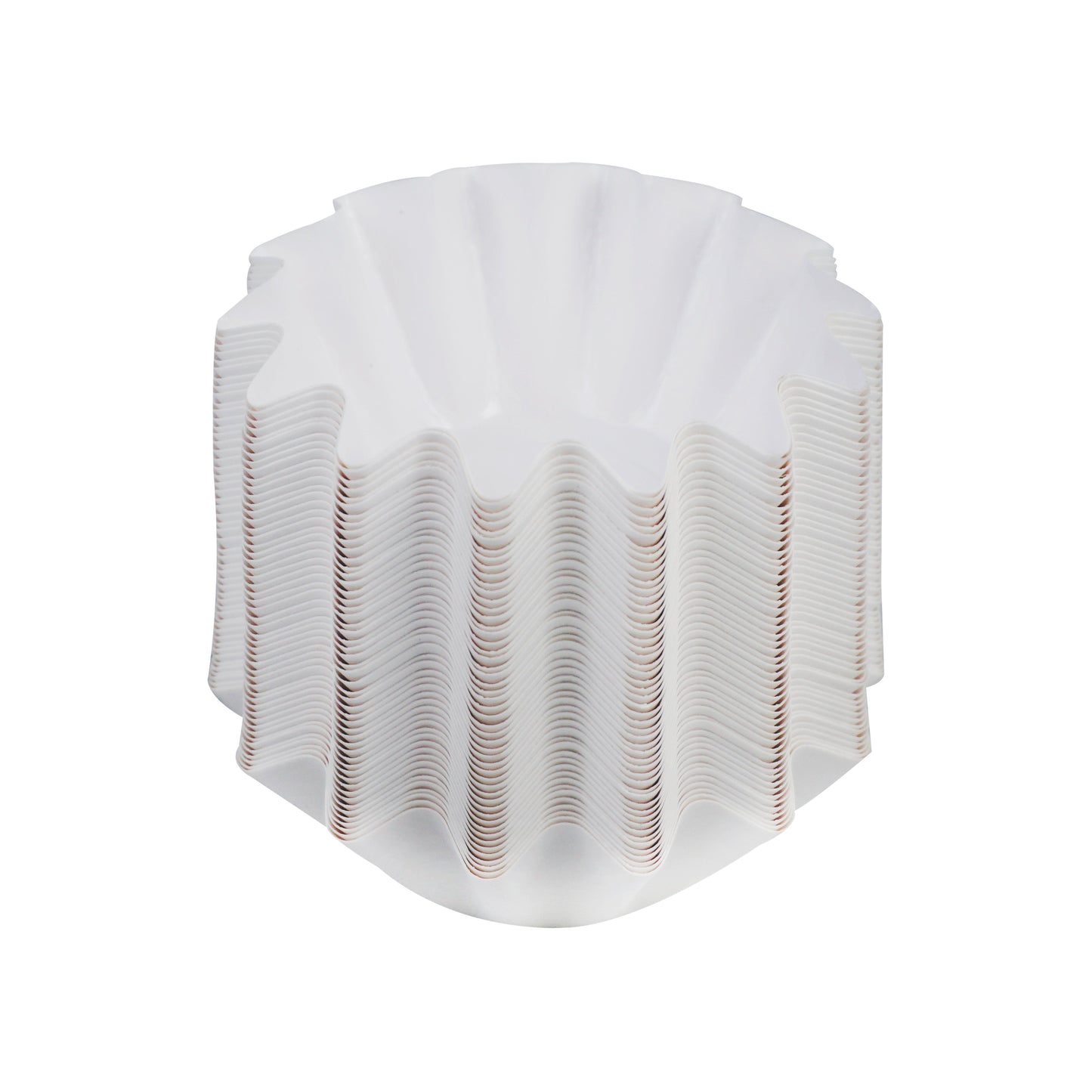 White Floret Card Paper Baking Cupcake Muffin Liners, Wrappers 50 Pcs