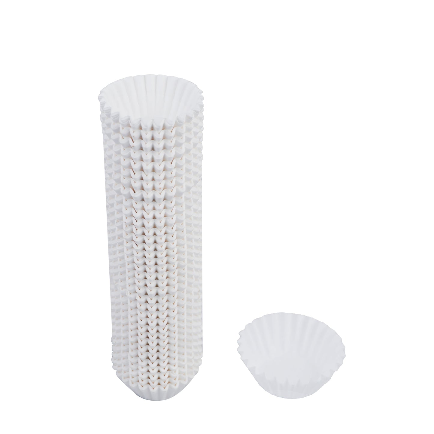 White 1000 Pcs Paper Baking Cupcake Muffin Liners, Wrappers 5.5cm
