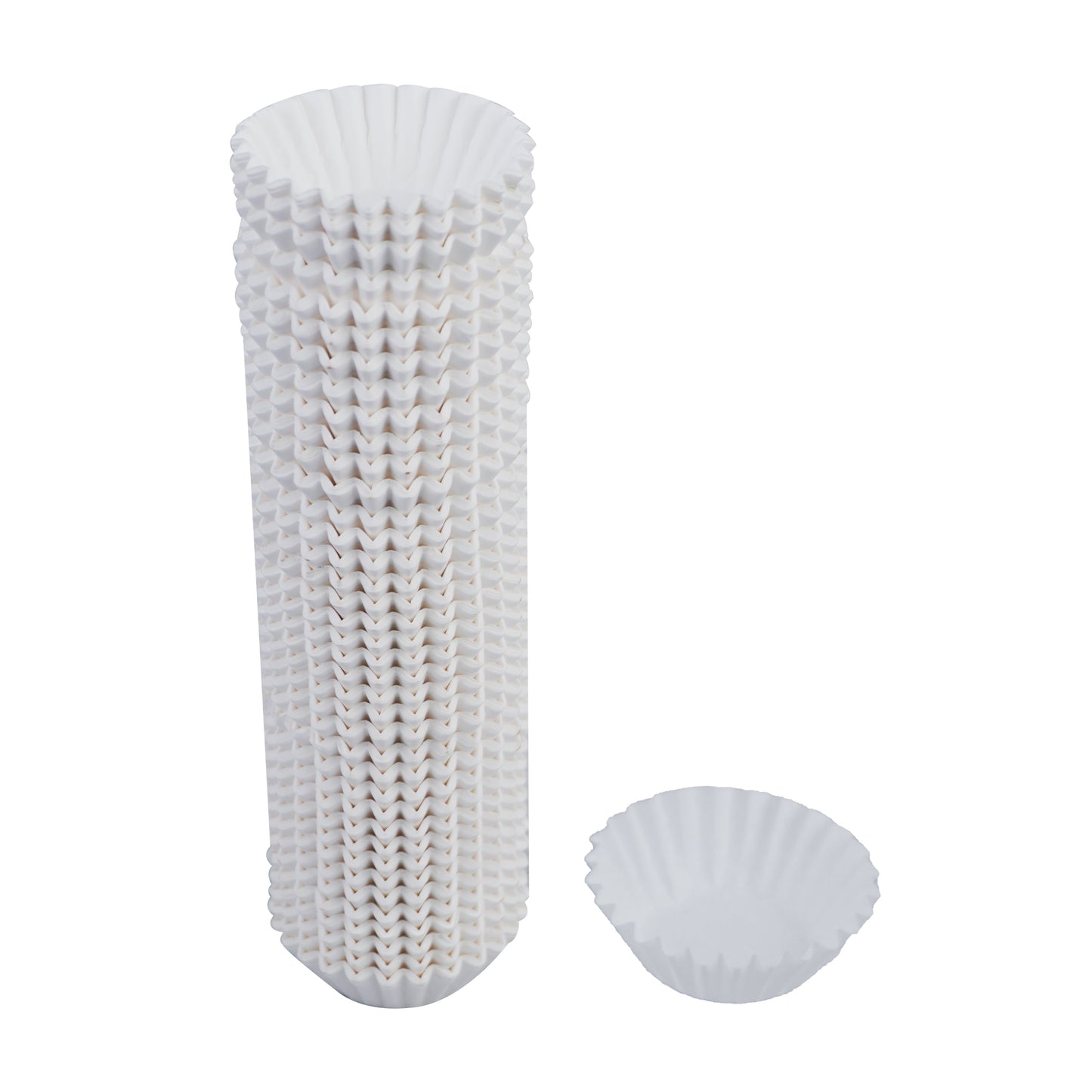 White 1000 Pcs Paper Baking Cupcake Muffin Liners, Wrappers 6.5cm