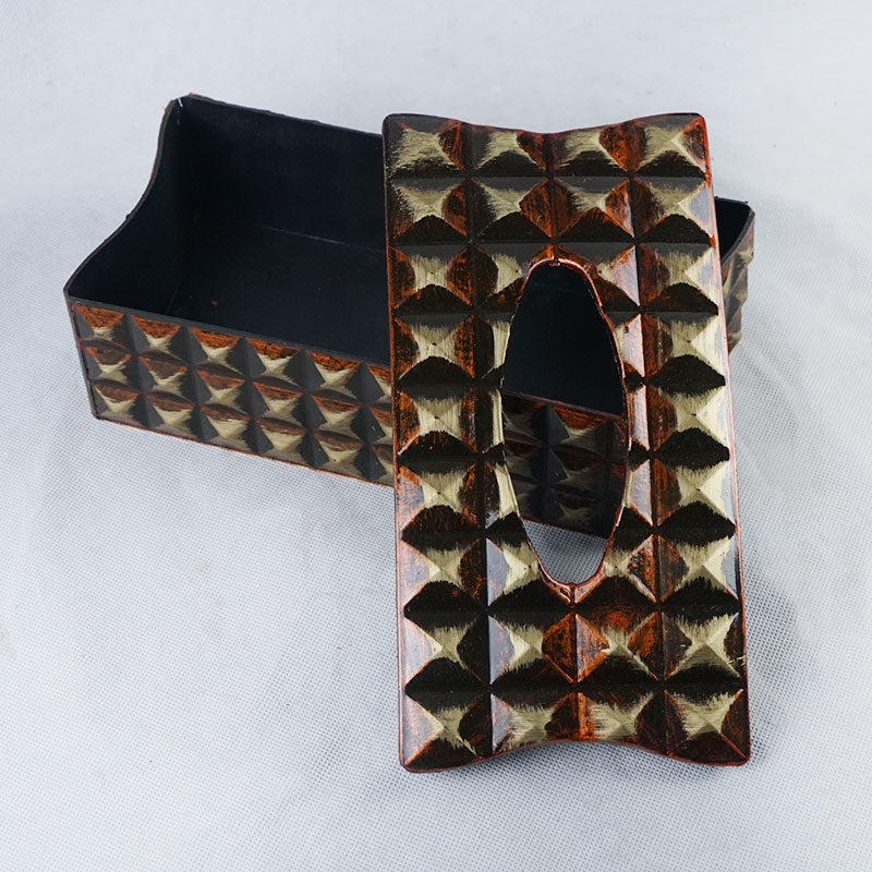 Tissue Box Holder Cover Plastic Centrepiece Decoration Home Decor