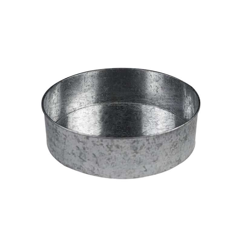 Round Cake Baking Mold Galvanized Steel 7 X 7 Inch