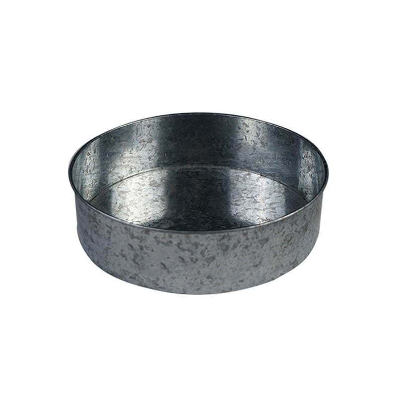 Round Cake Baking Mold Galvanized Steel 7 X 7 Inch