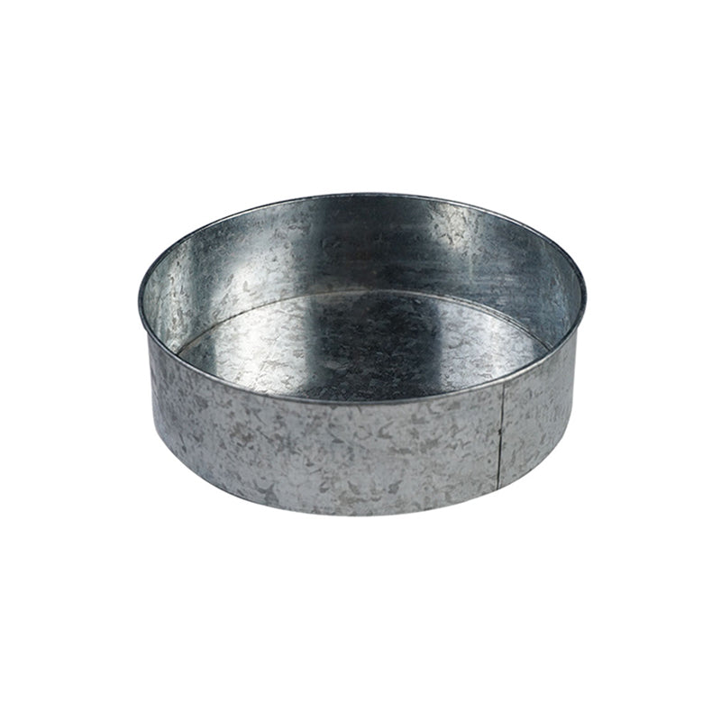Round Cake Baking Mold Galvanized Steel 6 X 6 Inch
