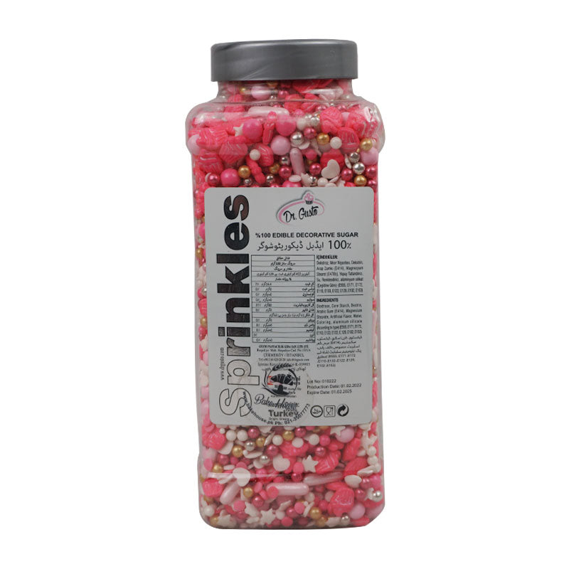 Dr. Gusto Edible Decorative Sugar Sprinkles 1000g (Design 30)