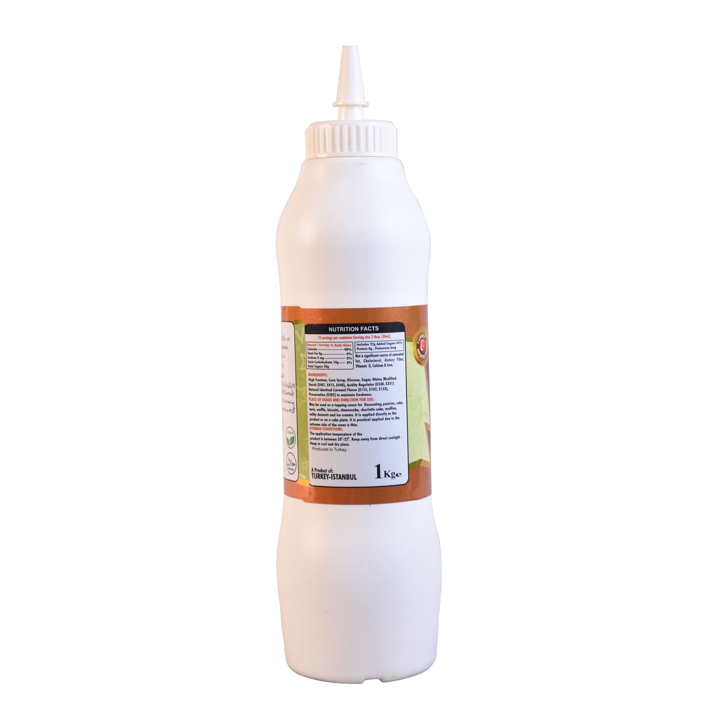 Milkyz Food Bavico Caramel Topping Syrup 1Kg