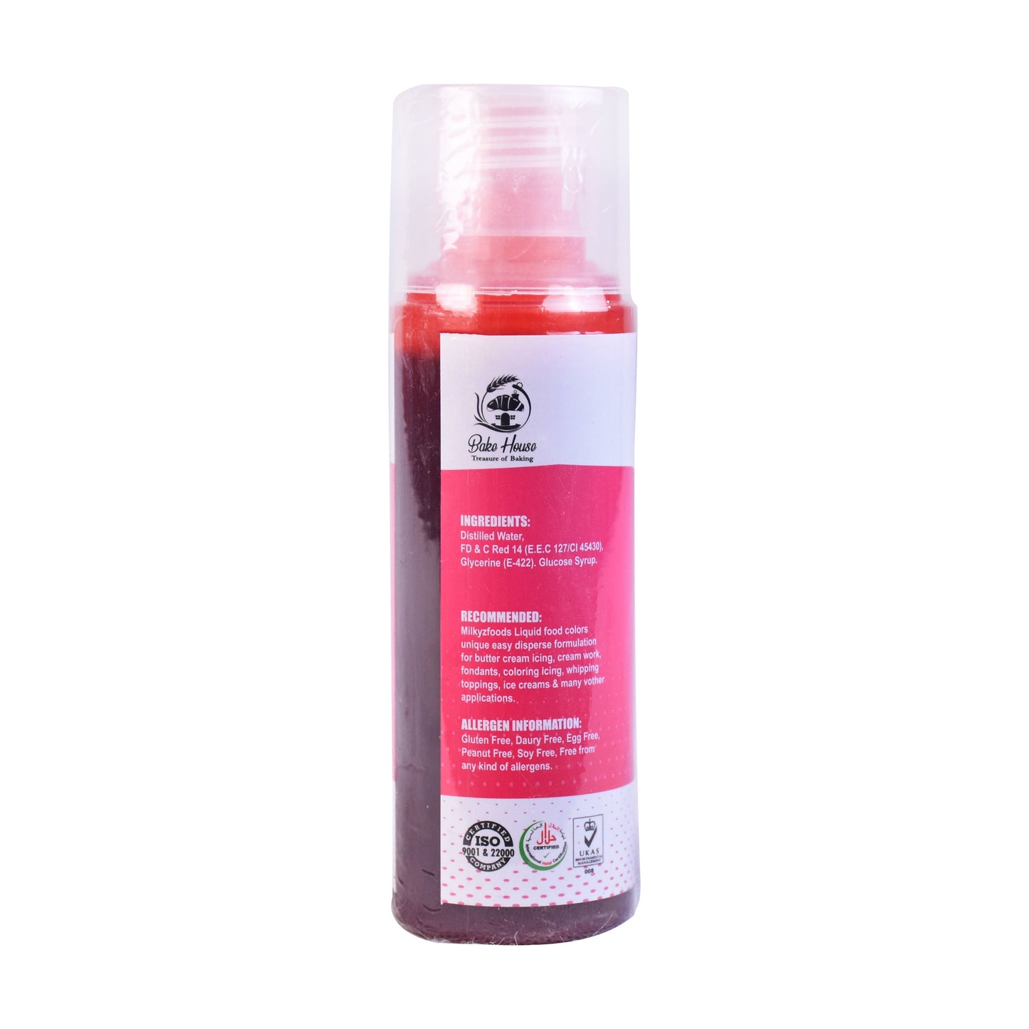 Milkyz Food Liquid Food Color Rose Pink 120ML Bottle