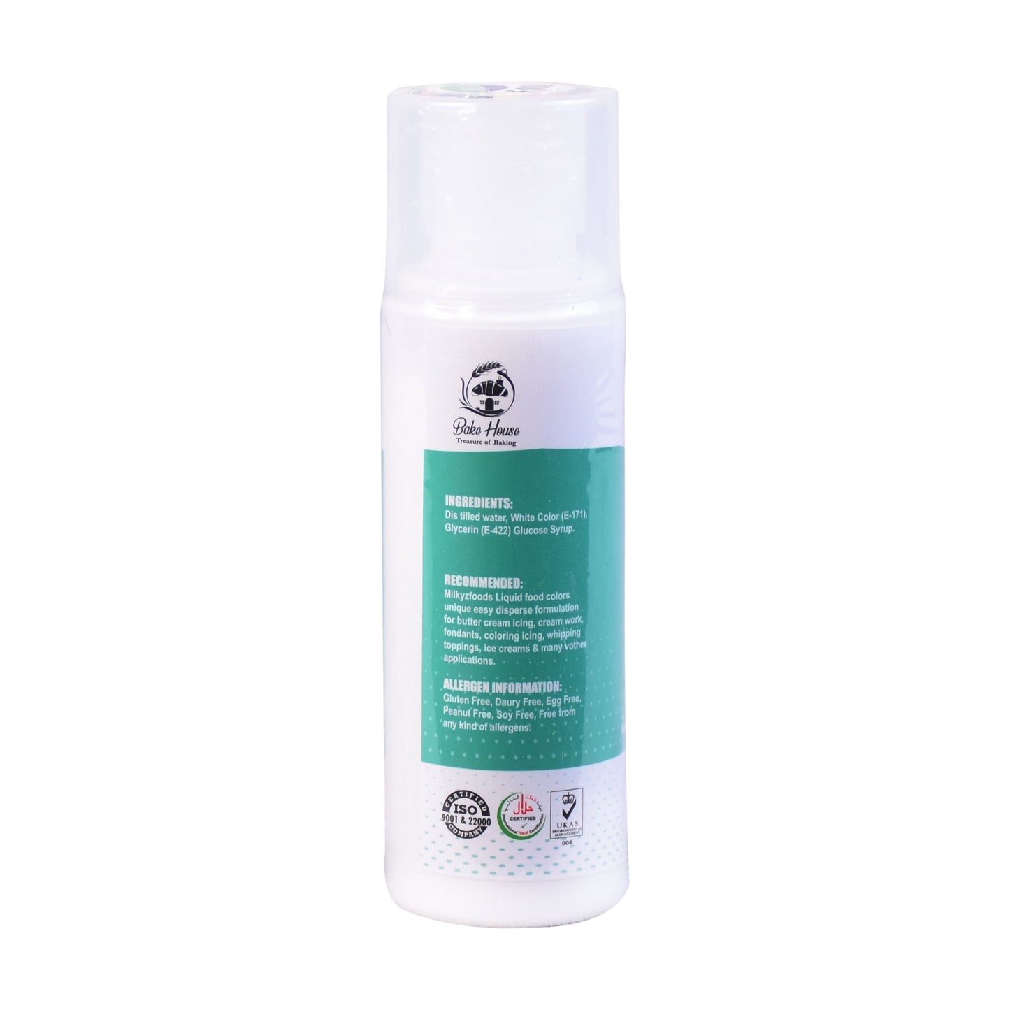 Milkyz Food Liquid Food Color White 120ML Bottle