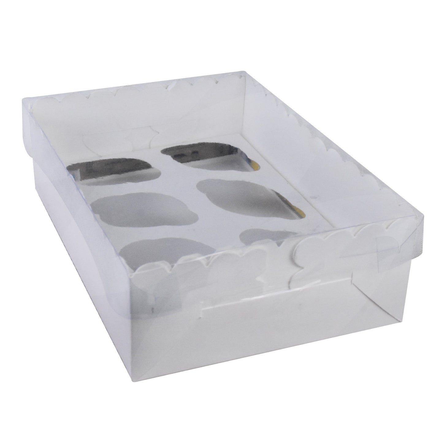 6 Cavity Cupcake Box