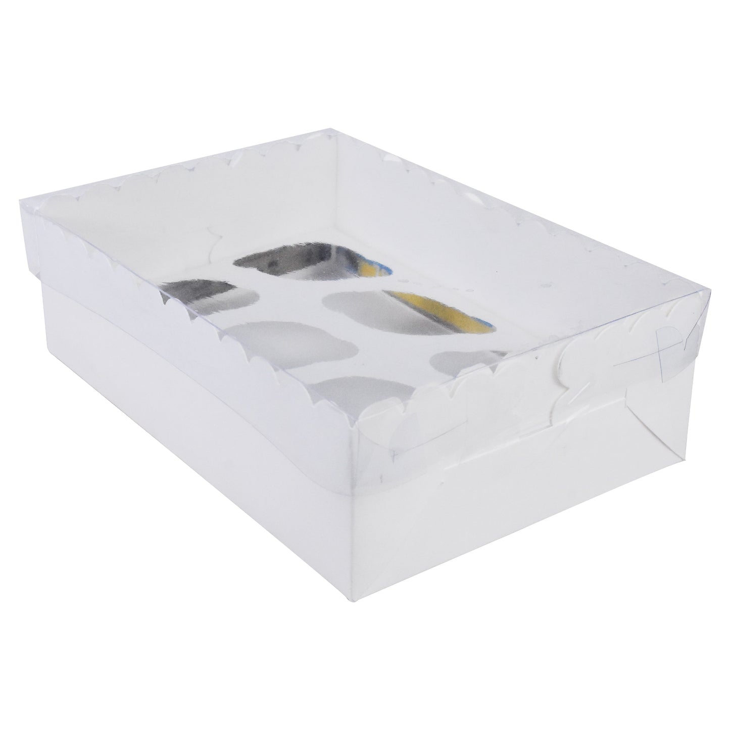 6 Cavity Cupcake Box