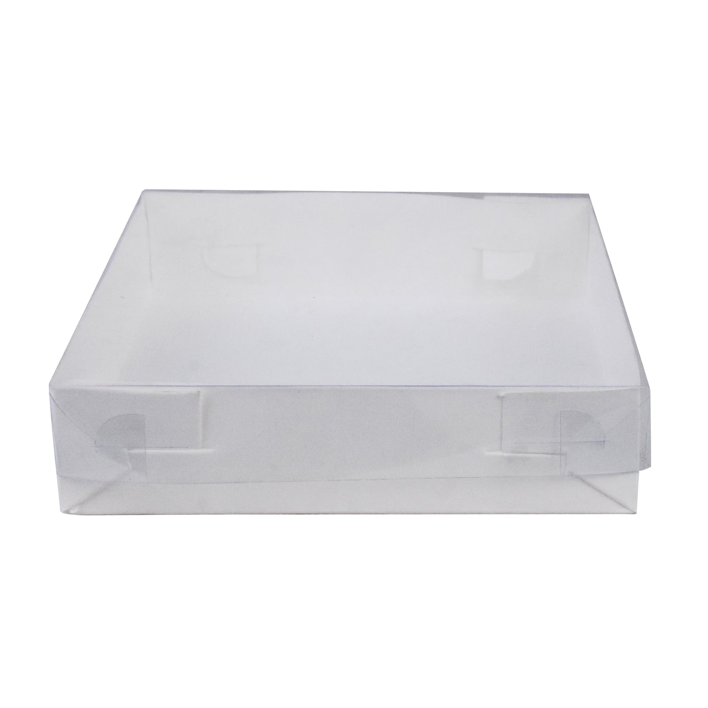 Sweet Treat Box 6.3 X 6.3 X 1.5 Inch With Clear Lid
