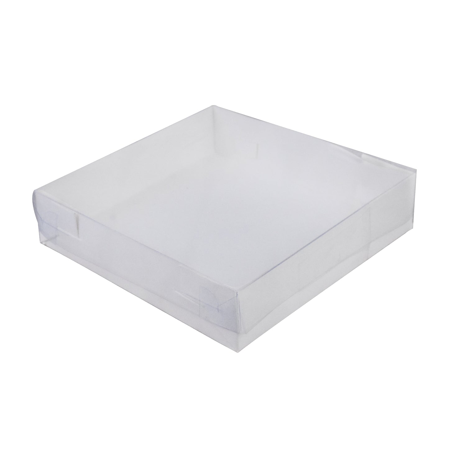 Sweet Treat Box 6.3 X 6.3 X 1.5 Inch With Clear Lid