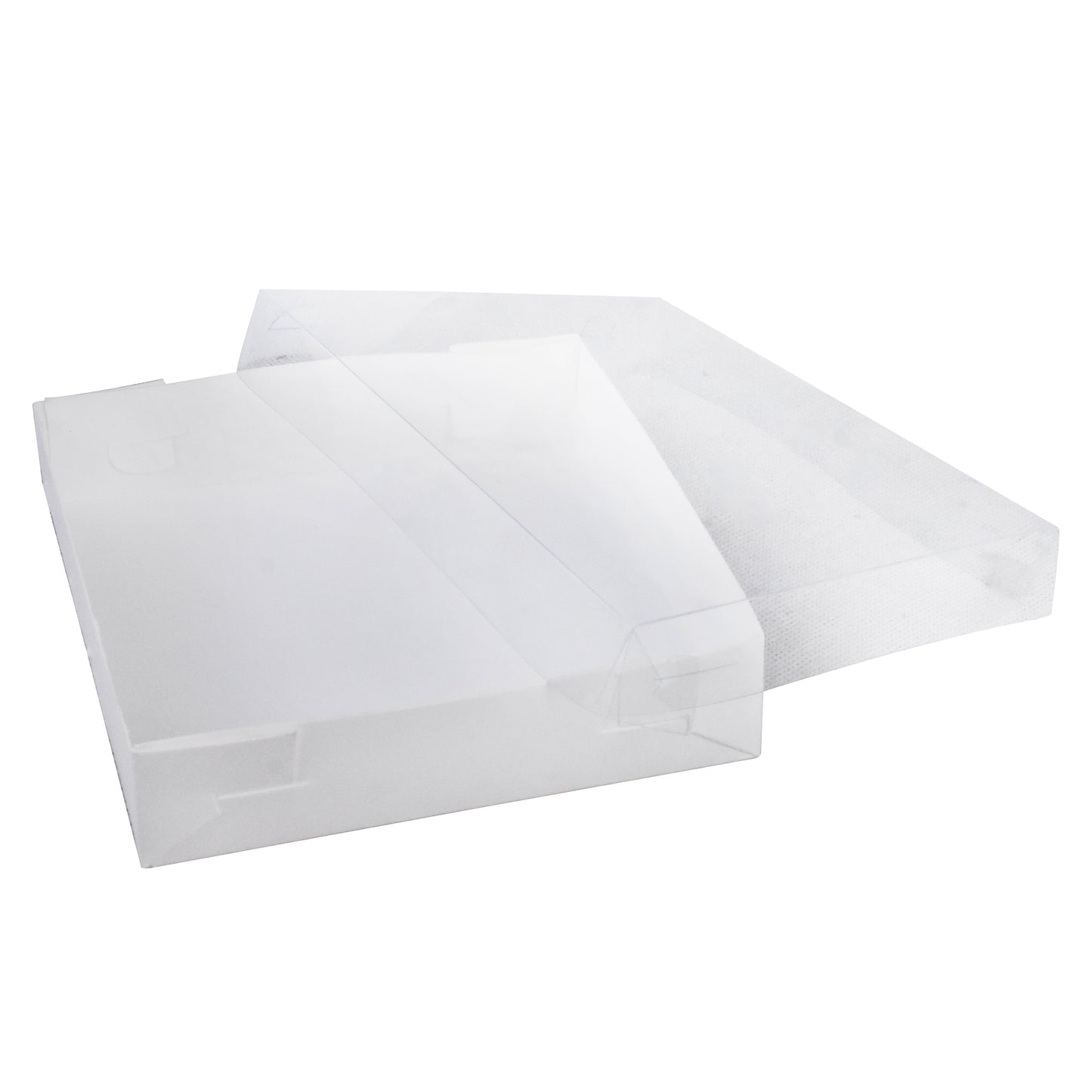 Sweet Treat Box 6.3 X 6.3 X 1.5 Inch With Clear Lid