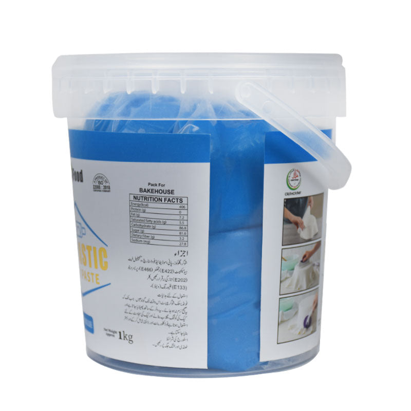 Milkyz Food Fondastic Deep Blue Fondant Sugar Paste 1kg