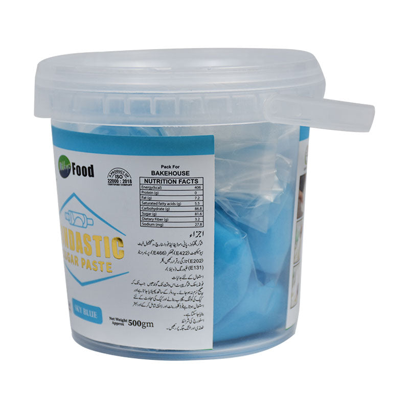 Milkyz Food Fondastic Sky Blue Fondant Sugar Paste 500gm