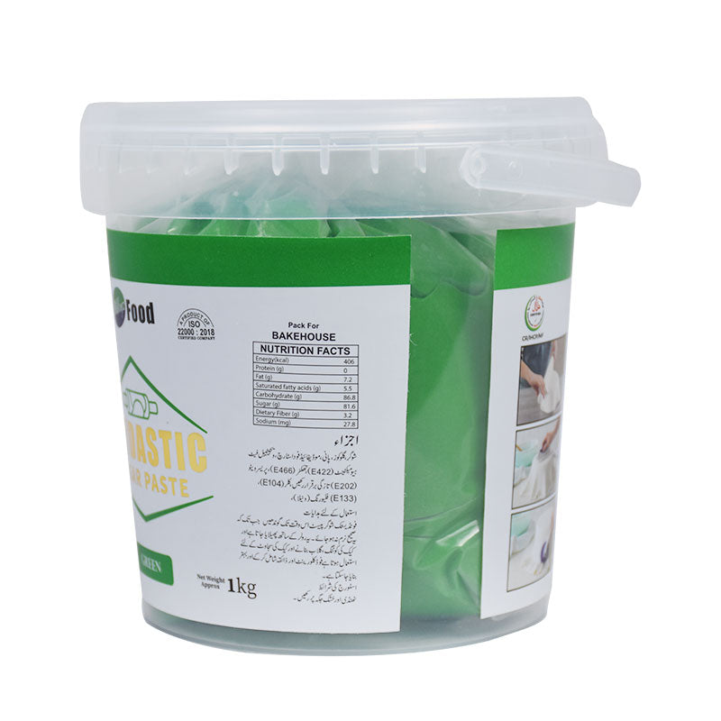 Milkyz Food Fondastic Green Fondant Sugar Paste 1kg