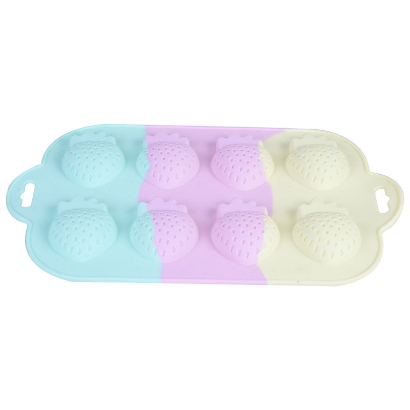 Strawberry Candy & Chocolate Silicone Mold 8 Cavity