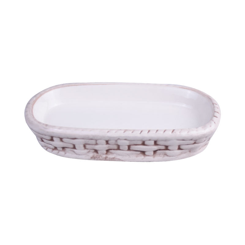 Ceramic Fruits Design Salt And Pepper Shakers Set With Tray