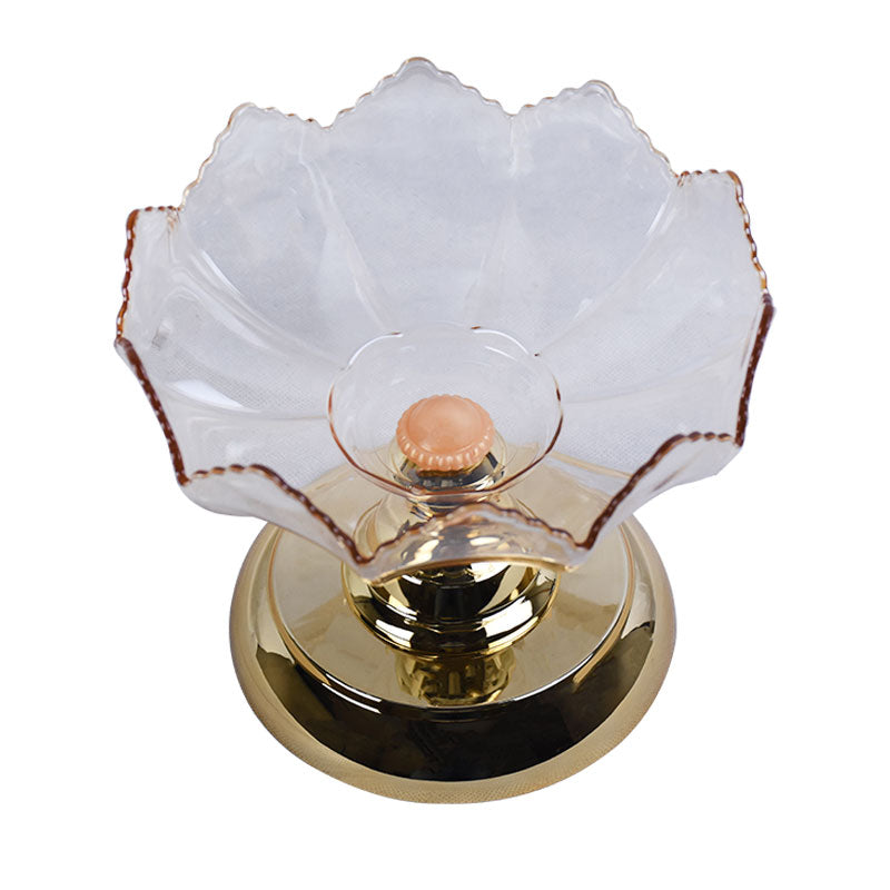 Ornamental Plastic Fruit Plate And Candy Bowl Centrepiece