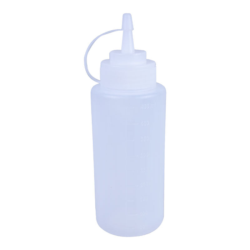 Sauce Ketchup Squeeze Plastic Bottle with Nozzle Cap 450ml