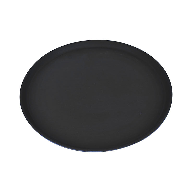 Round Fiberglass Non-Slip Serving Tray 16 Inch