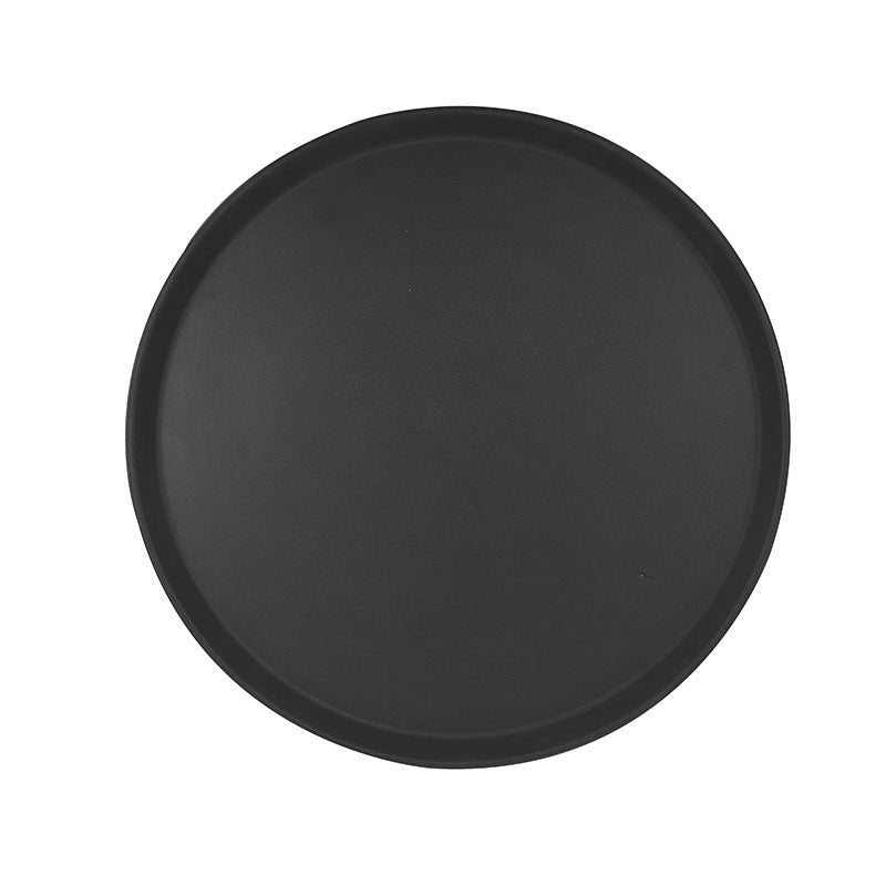 Round Fiberglass Non-Slip Serving Tray 16 Inch