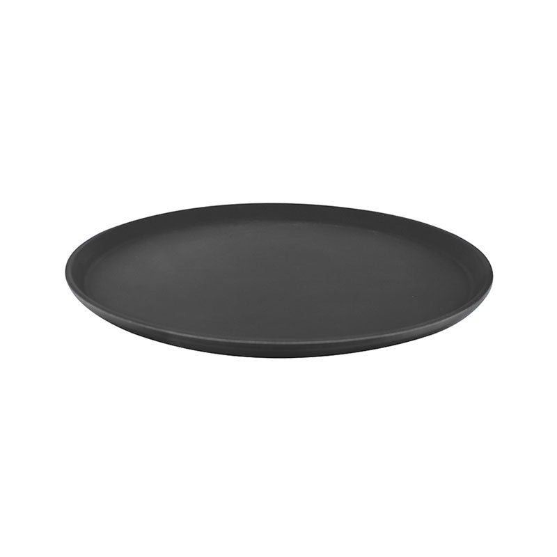 Round Fiberglass Non-Slip Serving Tray 14 Inch