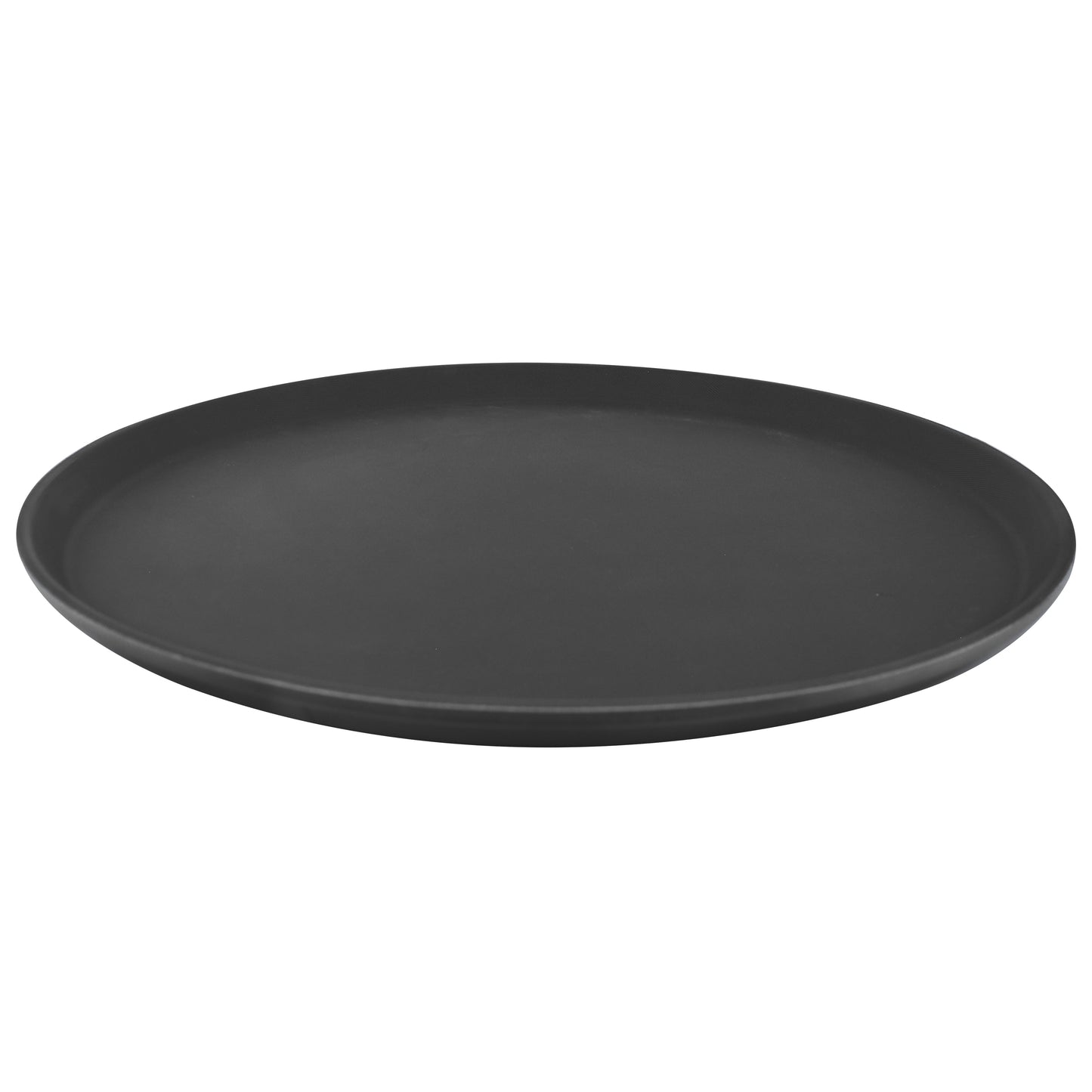 Round Fiberglass Non-Slip Serving Tray 18 Inch